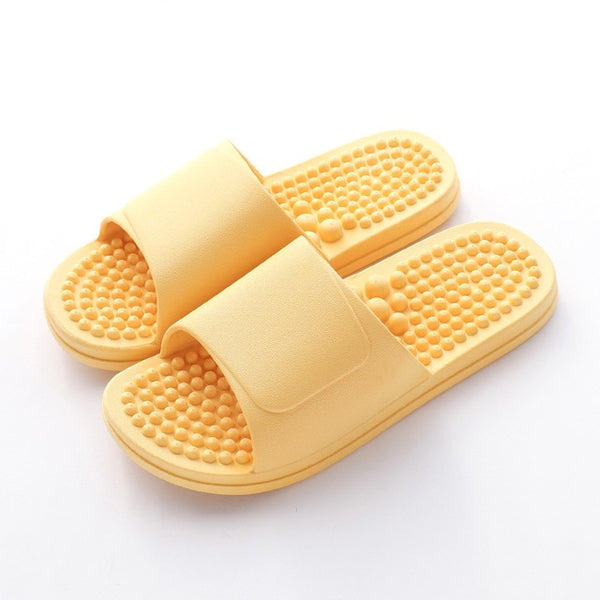 Women Indoor Slippers Soft PVC 2020 Summer Shoes Woman Men Home Slides Anti-slip Female Lovers Massage Bathroom Slipper SH01152