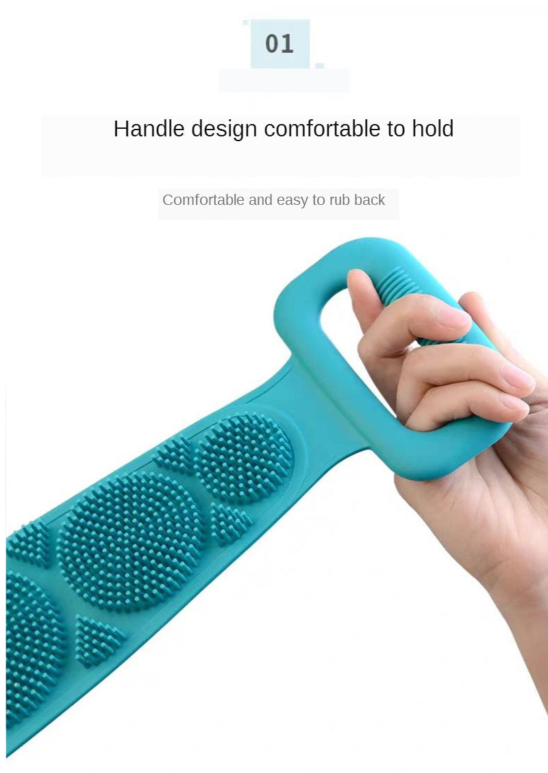 Silicone Back Scrubber and Body Brush Massager for Bath