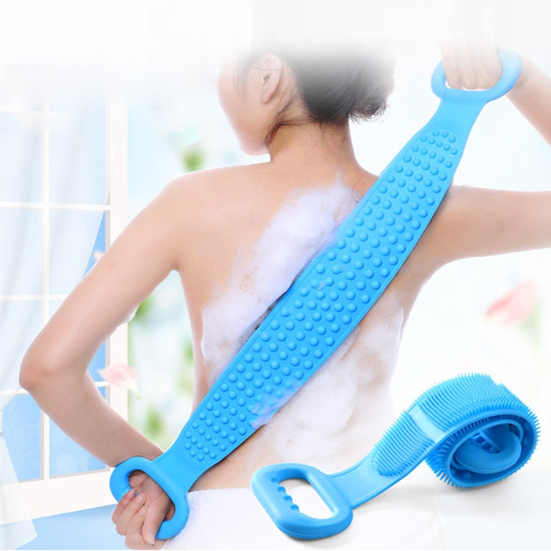 Silicone Back Scrubber and Body Brush Massager for Bath