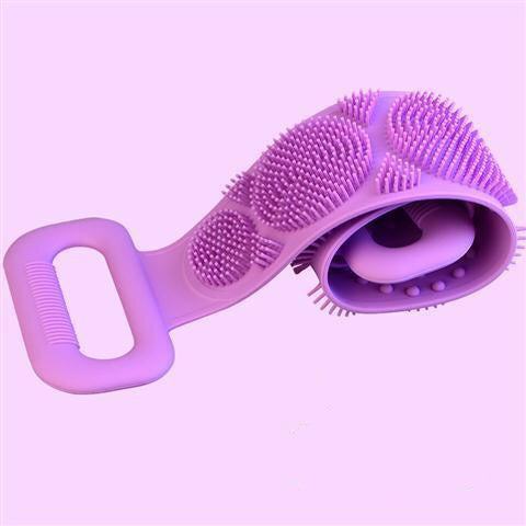 Silicone Back Scrubber and Body Brush Massager for Bath