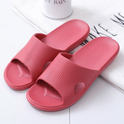 2020 New Slippers Women Summer Thick Bottom Indoor Home Couples Home Bathroom Non-slip Soft Ins Tide To Wear Cool Slippers