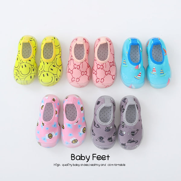 baby socks shoes style baby first walkers with rubber