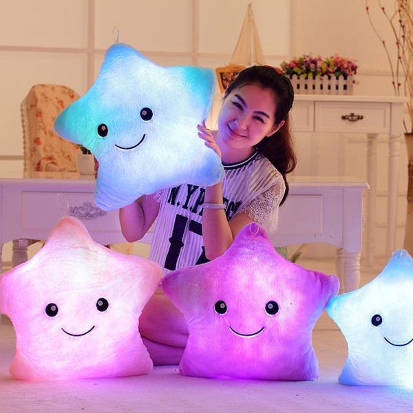 Creative Toy Luminous Pillow Soft Stuffed Plush Glowing Led Light Toys