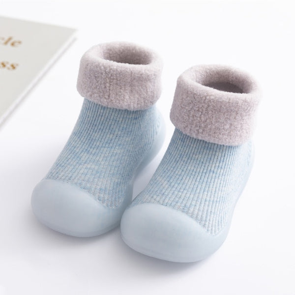 baby sock shoes for winter thick cotton animal styles cute baby floor shoes anti-slip first walkers 0-3 years