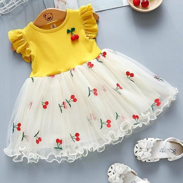 Baby Girls Summer Dresses Newborn Baby Fashion Cotton Lace Princess